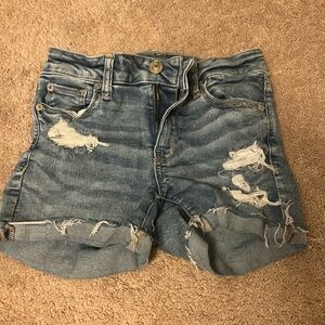 American Eagle blue jean shorts